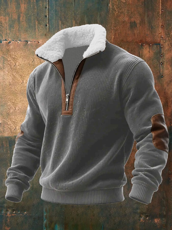 Aura | Quality Zip Up with Shearling Lined Collar