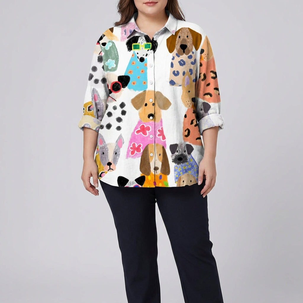 Amélie | Elegant summer blouse