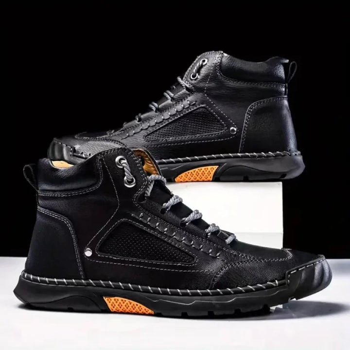 Salkin | Rugged Leather Shoes with Everyday Support