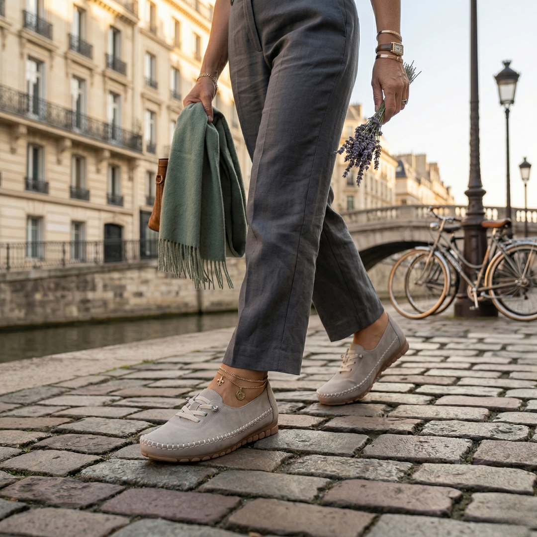 Céliane | Soft Moccasins with Ergonomic Sole and Total Comfort