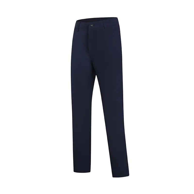 GolfThing Slim Fit Golf Trousers- Breathable Quick-Dry - Dark Blue