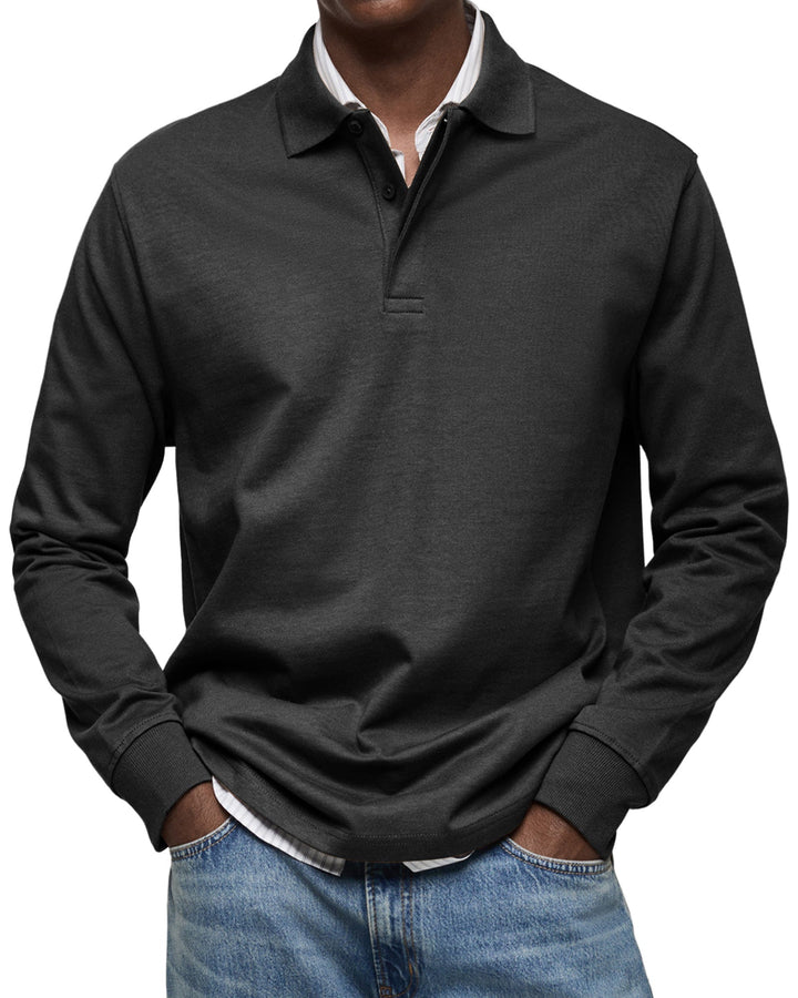 Beeckhoven™ | Casual Long Sleeve Polo Shirt
