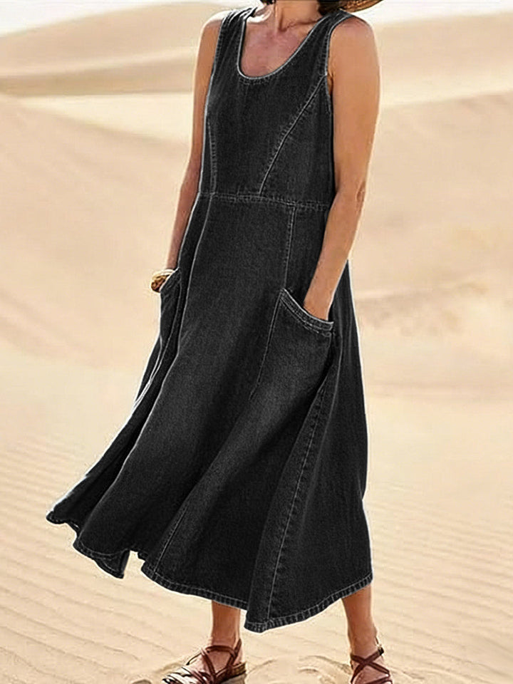 Taina - Stylish Casual Midi Dress