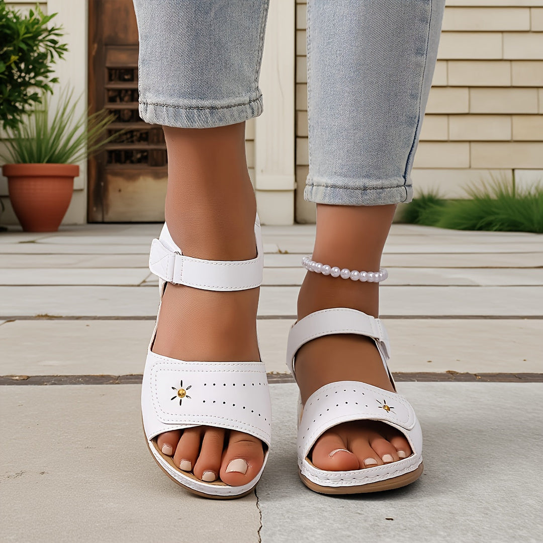 Liana - Lightweight Summer Sandal with Velcro Fastening