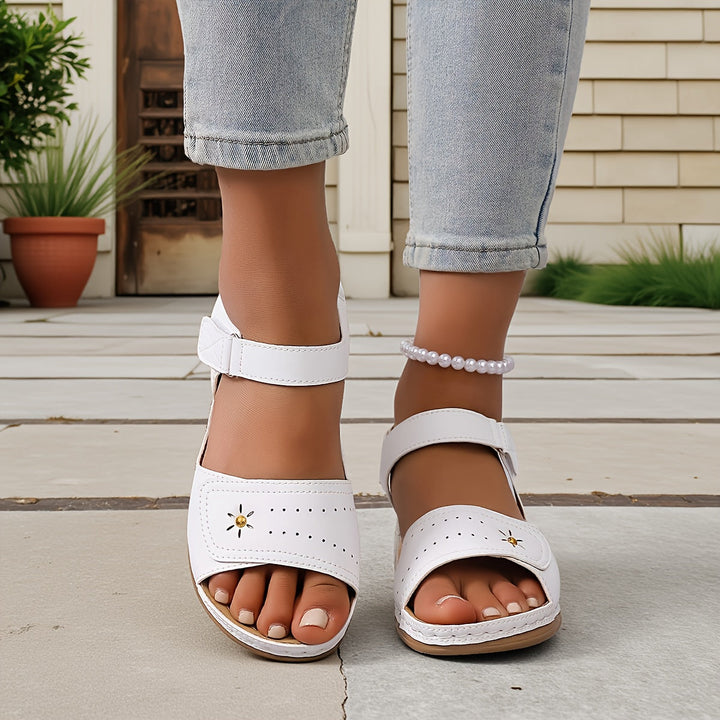 Liana - Lightweight Summer Sandal with Velcro Fastening