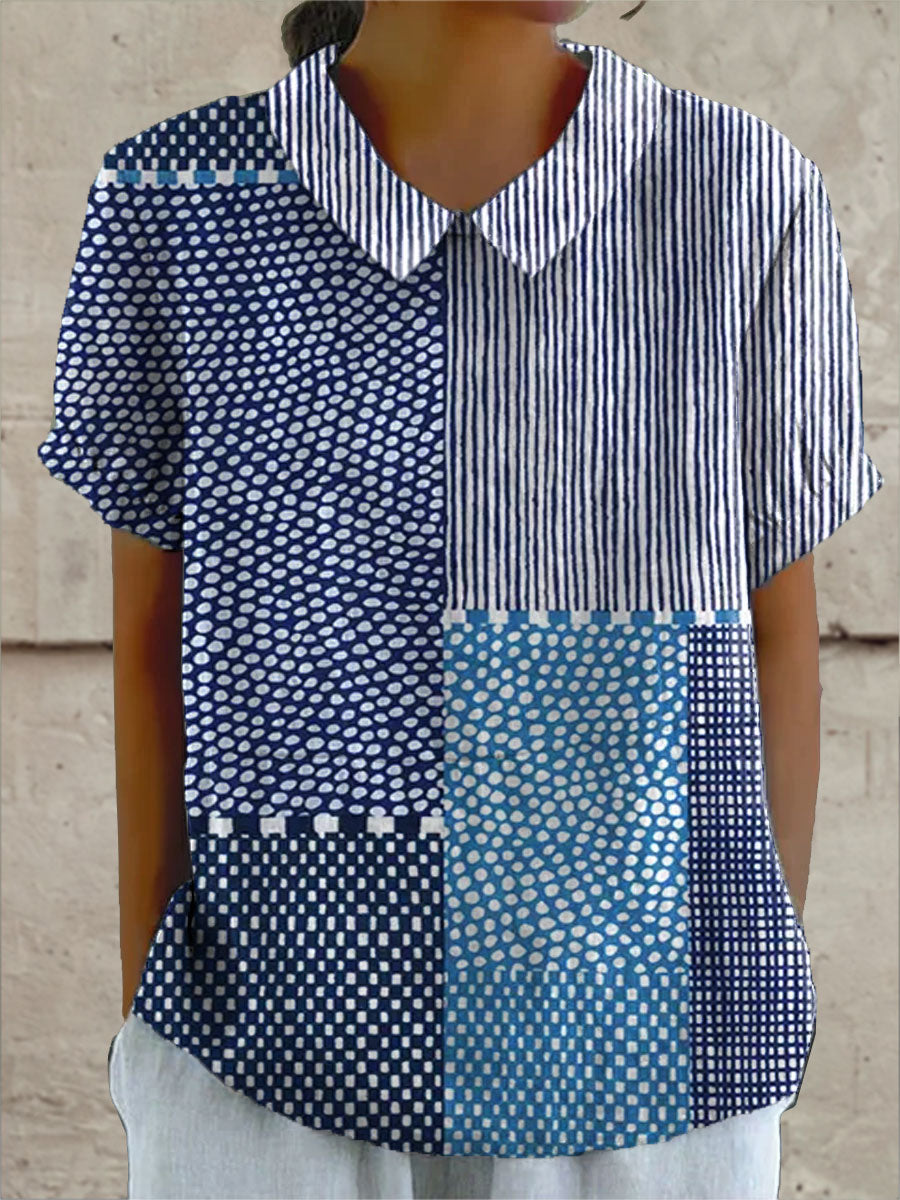 Ellah | Patchwork Shirt