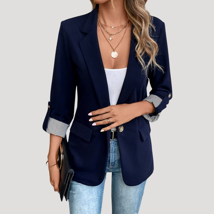 Women's fitted blazer smart casual blazer jacket women