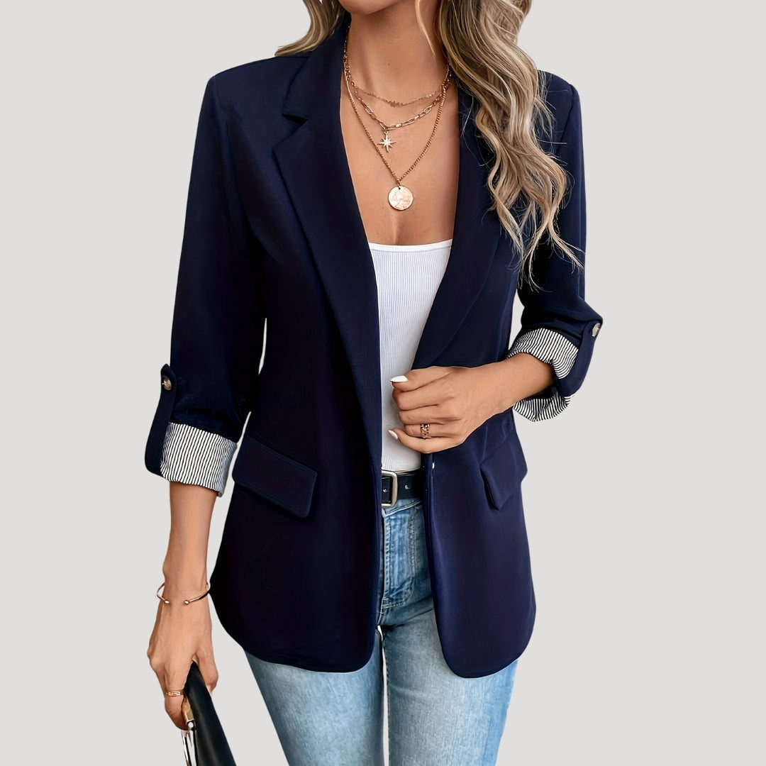 Women's fitted blazer smart casual blazer jacket women