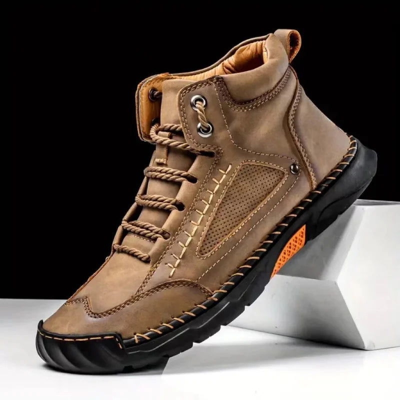 Salkin | Rugged Leather Shoes with Everyday Support