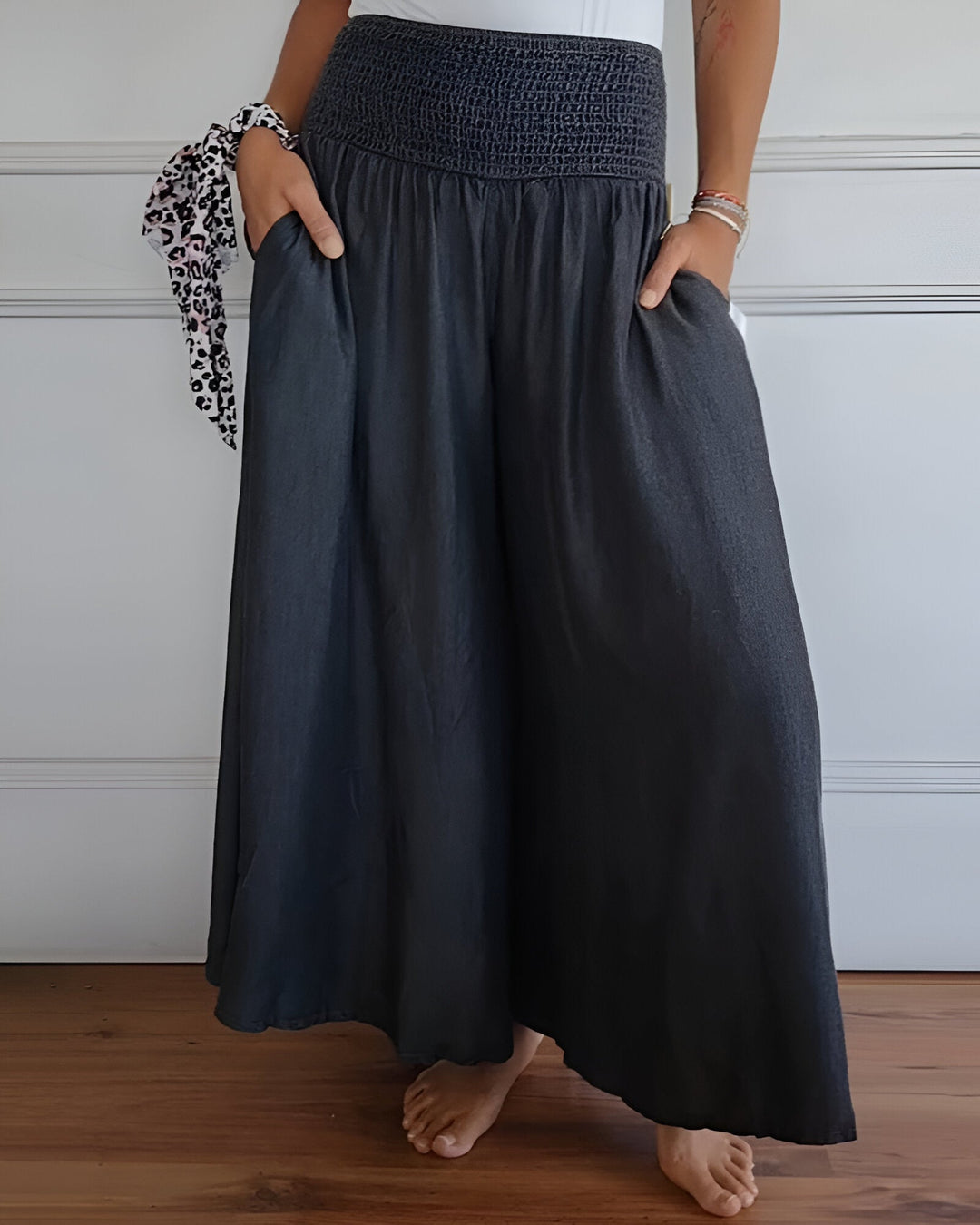 Janie | Flowing Skirt Trousers
