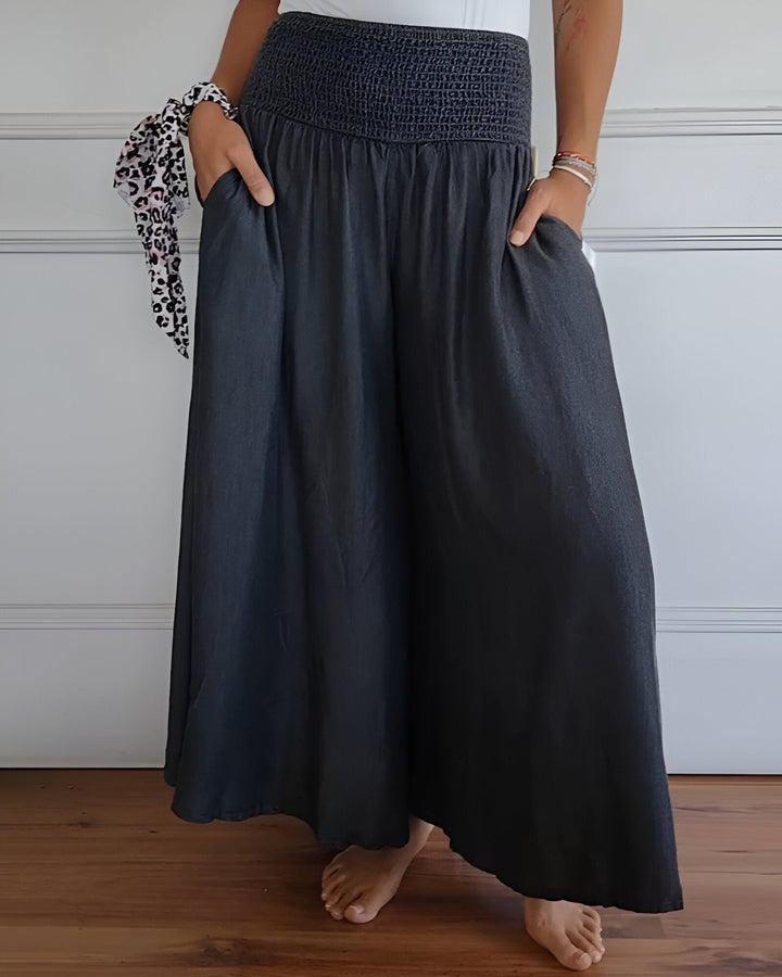 Janie | Flowing Skirt Trousers