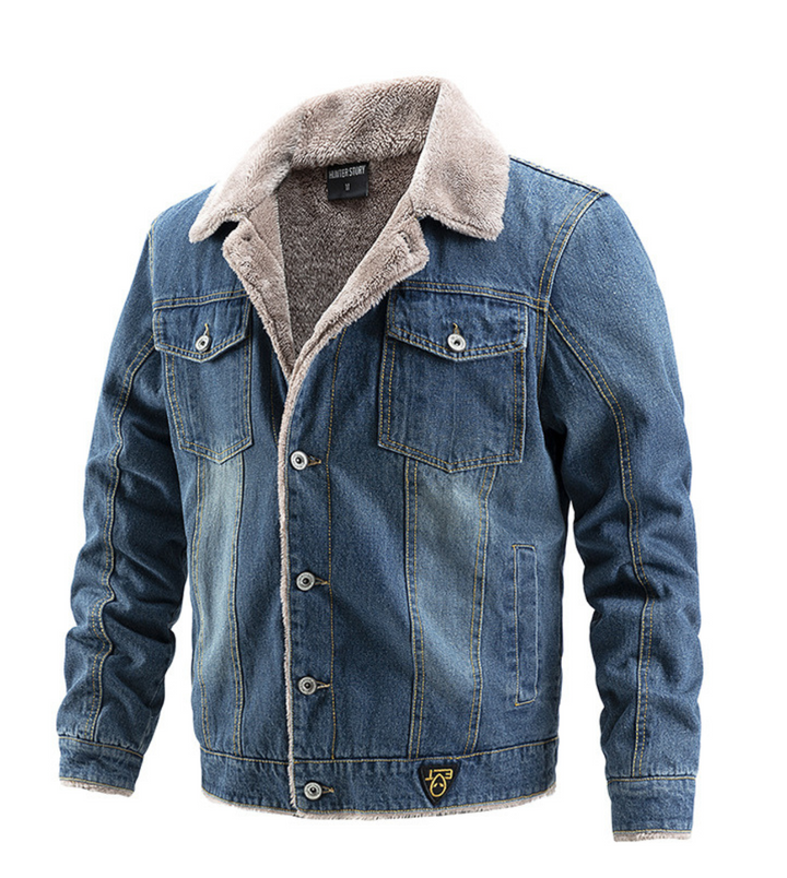 Evan™ | Modern Denim Jacket