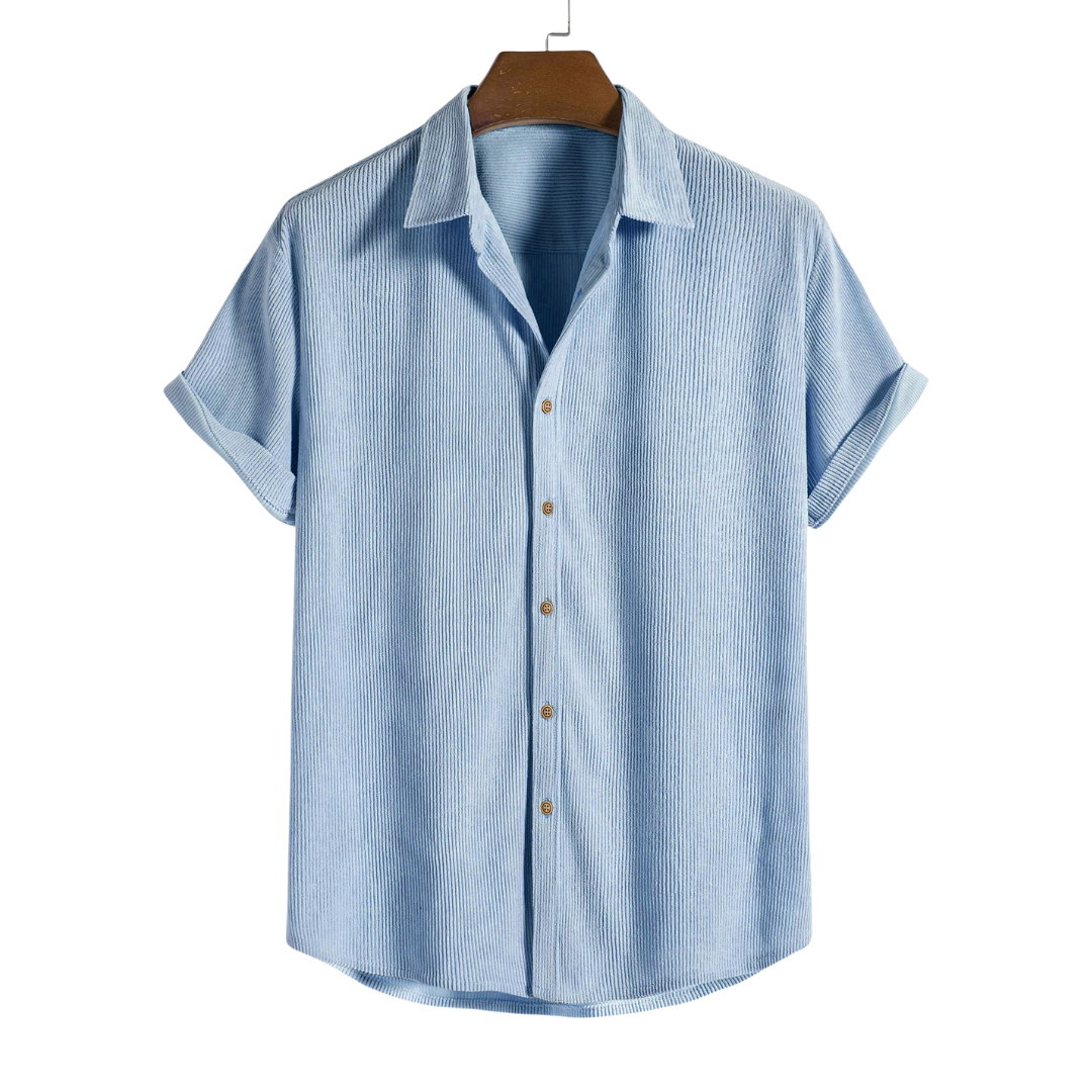 Shirt with Buttons and Short Sleeves