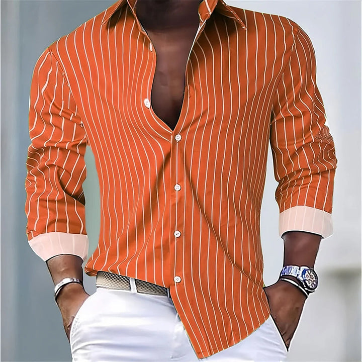 NATHAN™ | Long Sleeve Casual Shirt