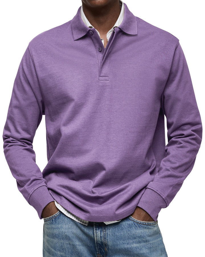 Beeckhoven™ | Casual Long Sleeve Polo Shirt