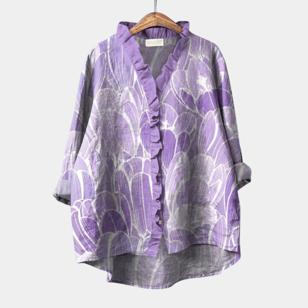 ELAINE™ - ELEGANT COMFORT SUMMER BLOUSE