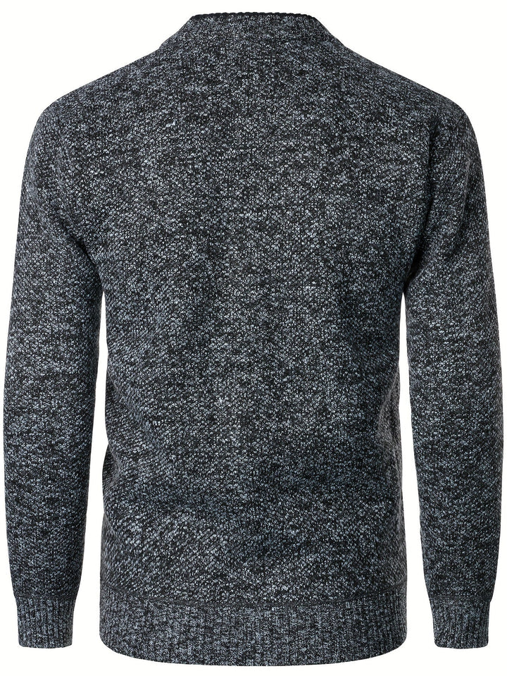Men's Knitted Cardigan with Buttons