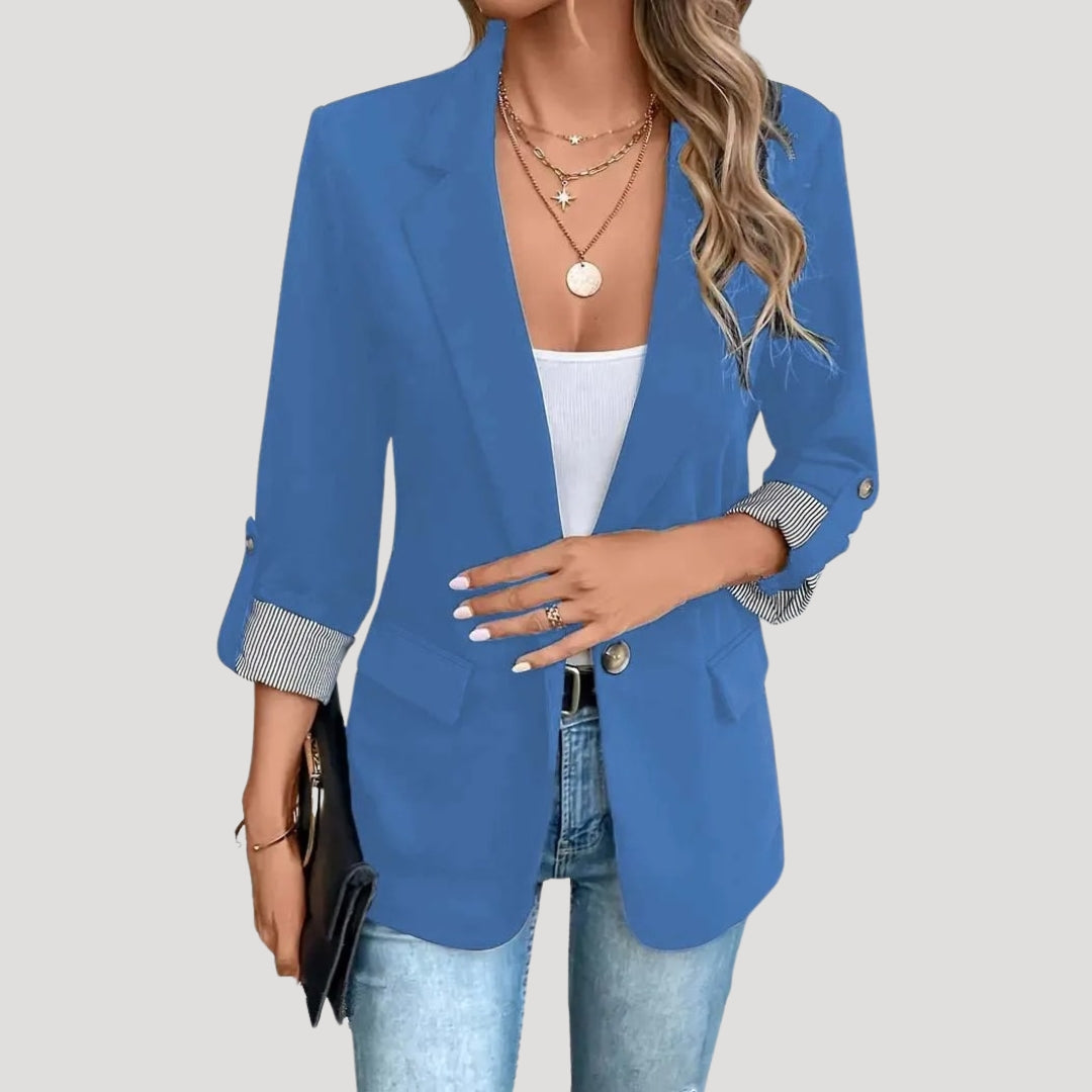 Women's fitted blazer smart casual blazer jacket women