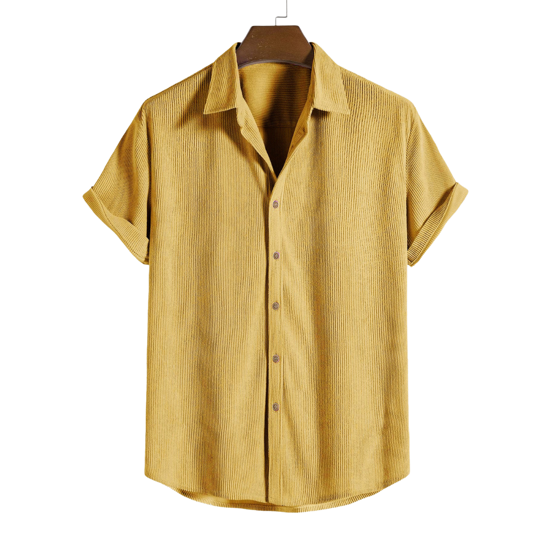 Shirt with Buttons and Short Sleeves