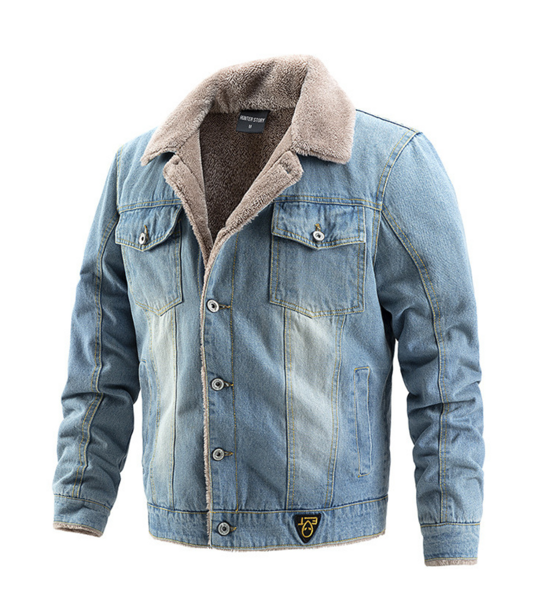 Evan™ | Modern Denim Jacket