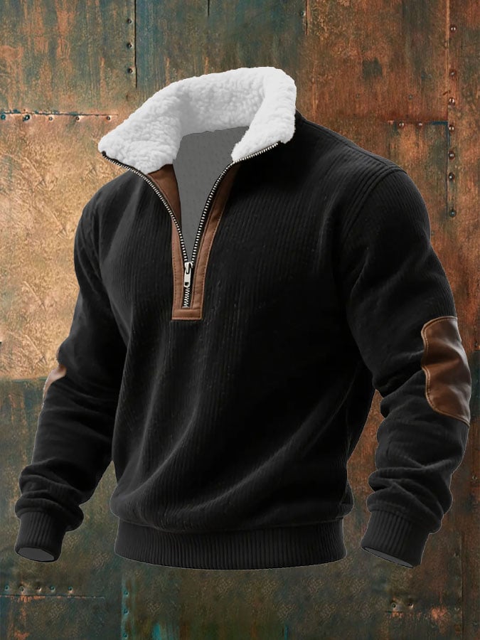 Aura | Quality Zip Up with Shearling Lined Collar