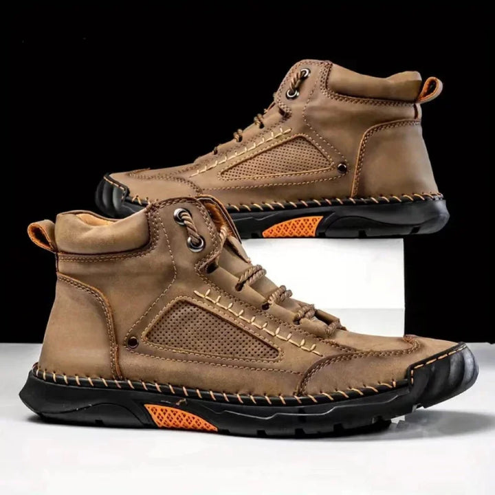 Salkin | Rugged Leather Shoes with Everyday Support