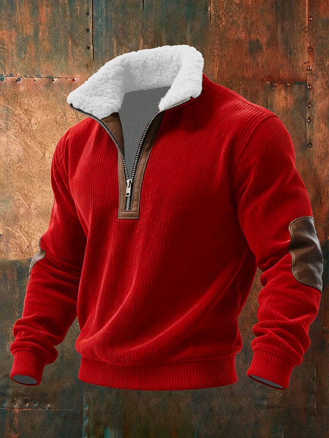 Aura | Quality Zip Up with Shearling Lined Collar