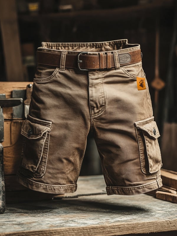 Cazel | Short Cargo Retro with Multiple Pockets