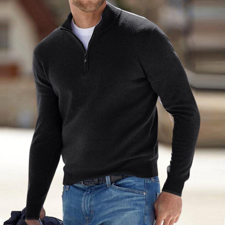 Miguelito | Casual Zip-Neck Pullover