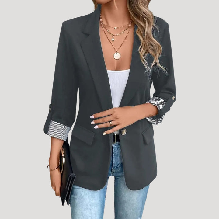 Women's fitted blazer smart casual blazer jacket women