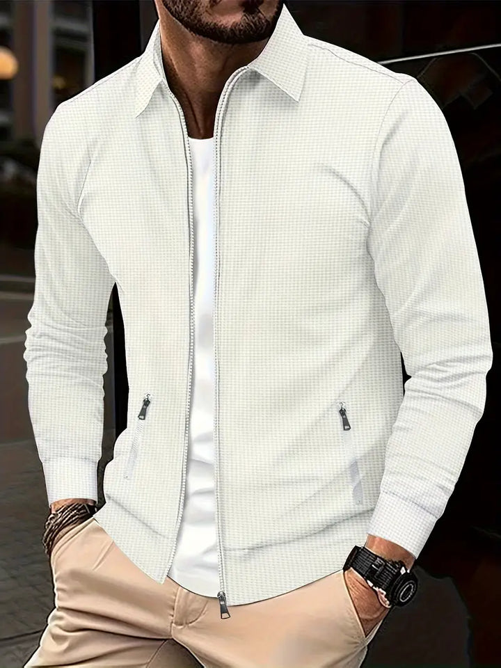 EB - Stylish Men's Transitional Jacket with Zip