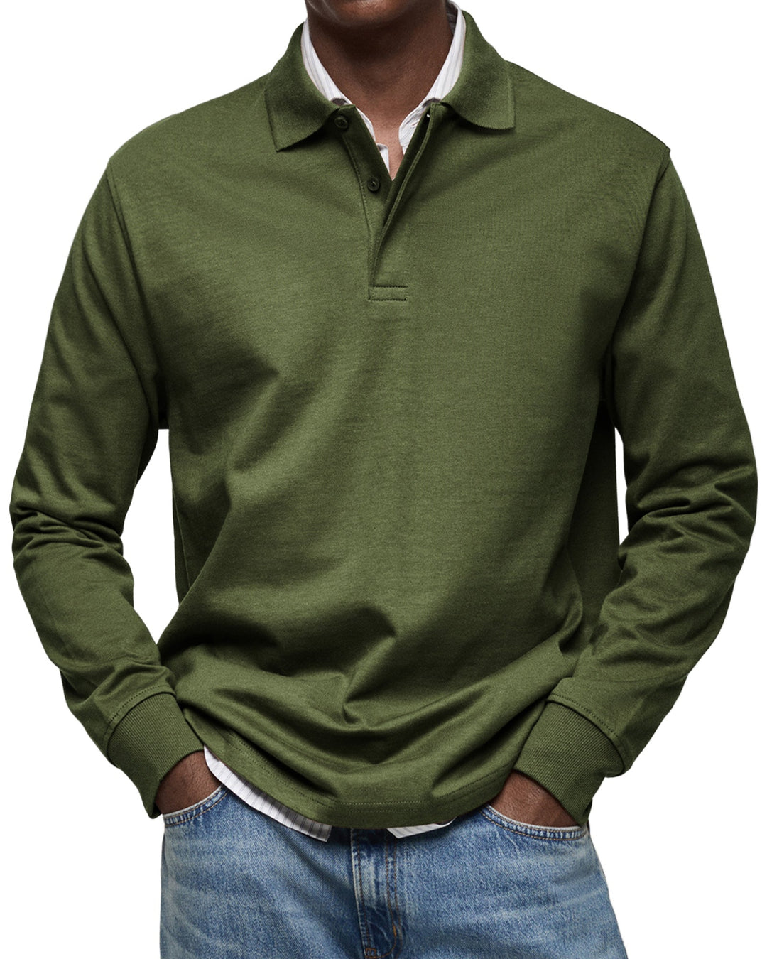 Beeckhoven™ | Casual Long Sleeve Polo Shirt