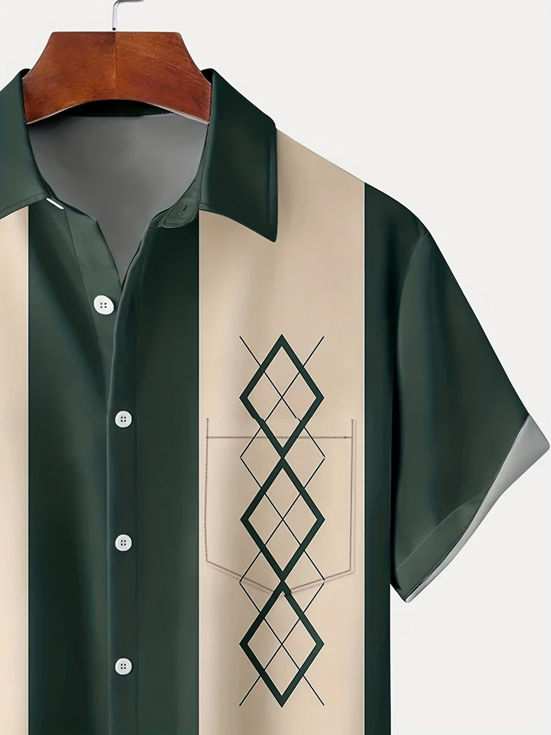 Holt | Men's Retro Bowling Short Sleeve Shirt