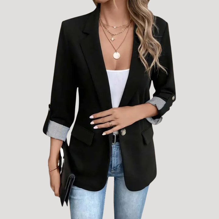 Women's fitted blazer smart casual blazer jacket women