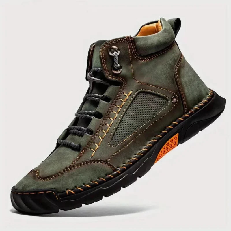 Salkin | Rugged Leather Shoes with Everyday Support