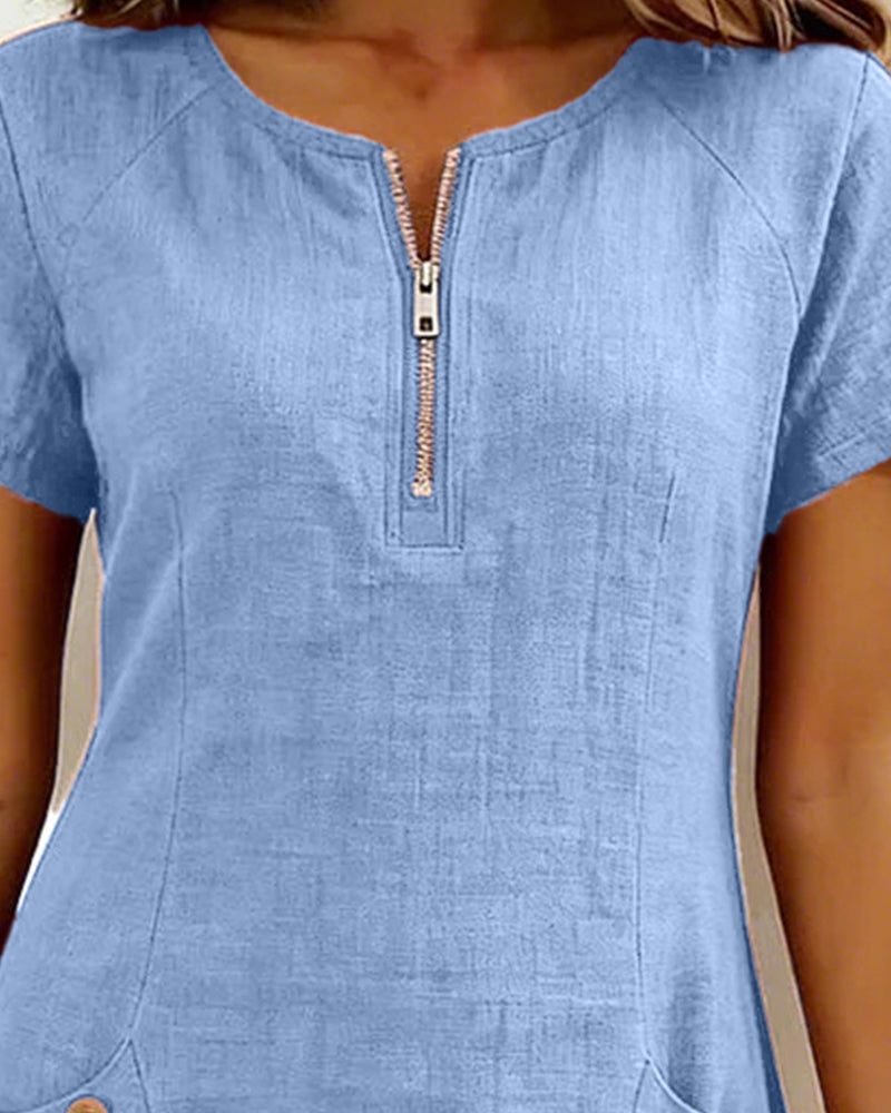 Van Elst Mode® | Dress with Zip Pocket