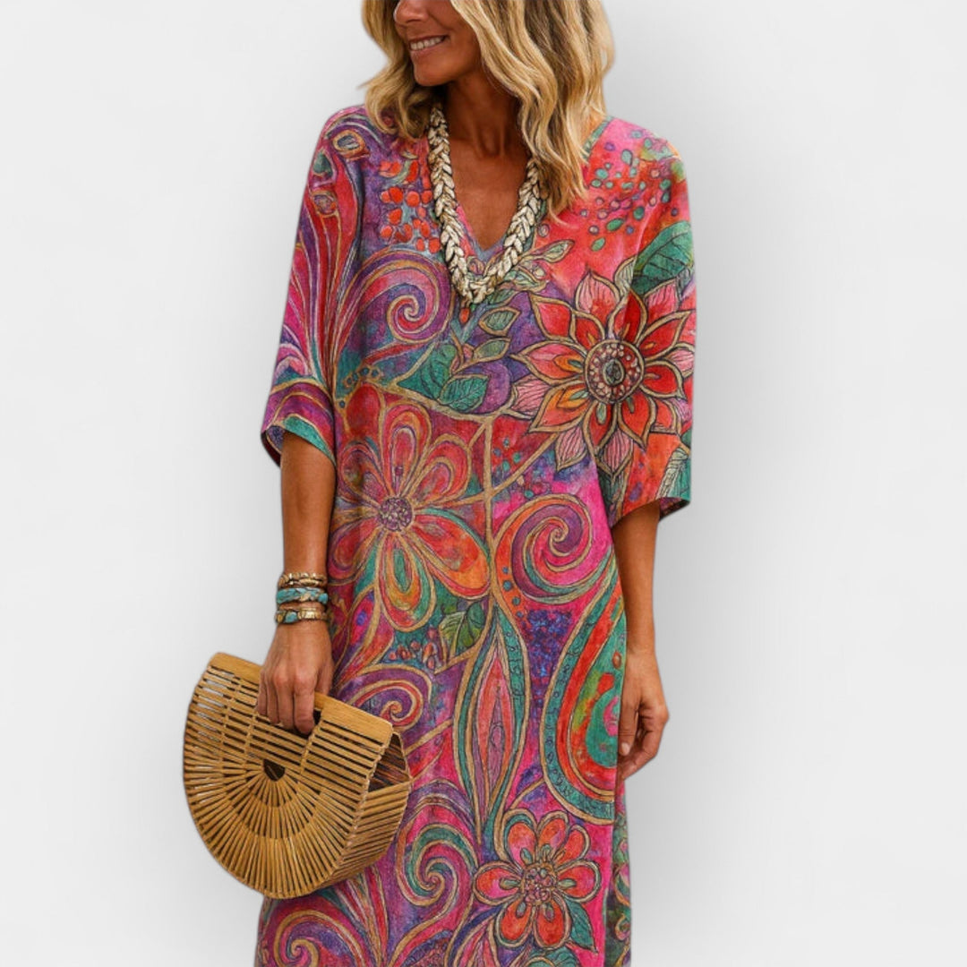 Lerato – Long Floral Dress