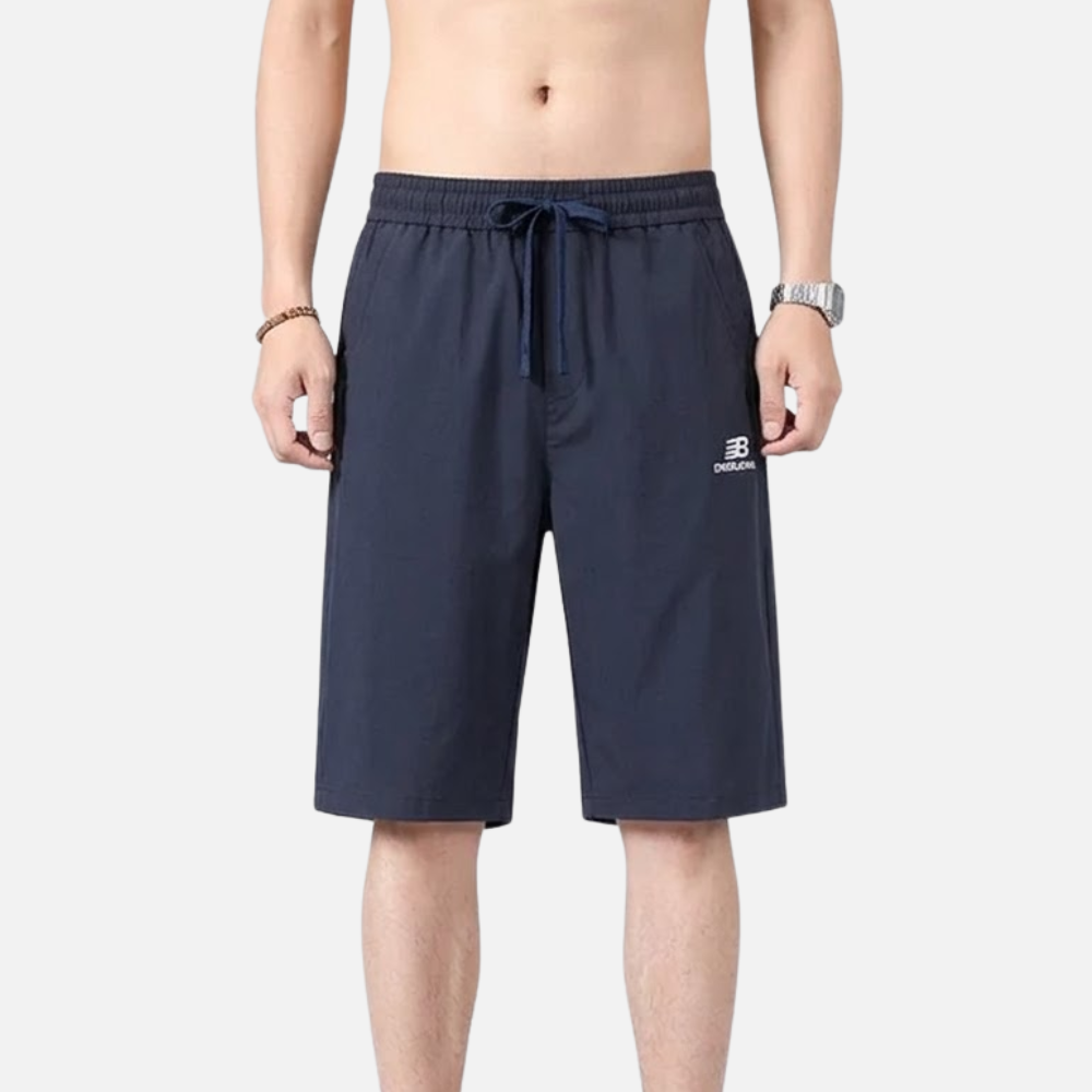 Steph | Luxe Straight-Cut Shorts – Lightweight Feel and Modern Style