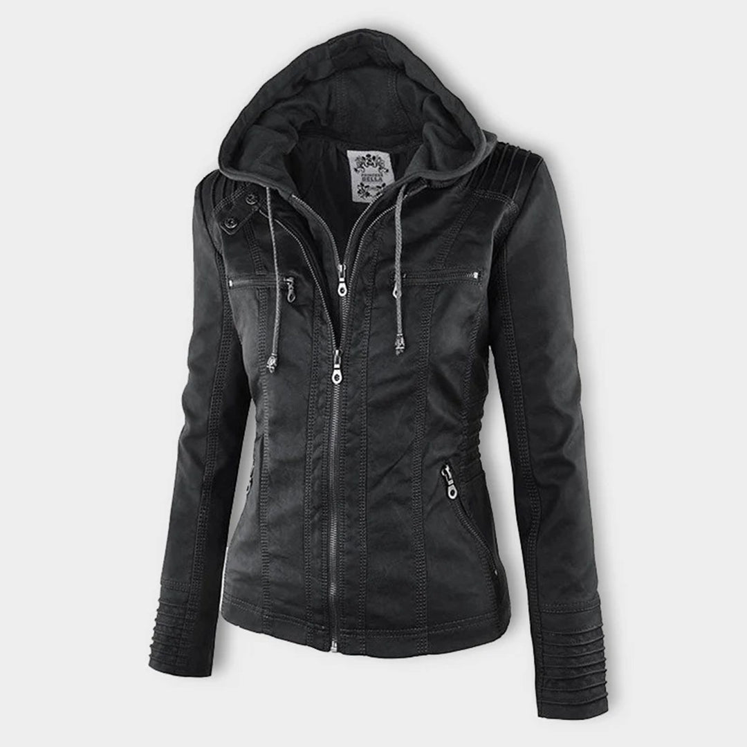 Monika™ | Sturdy and elegant leather jacket