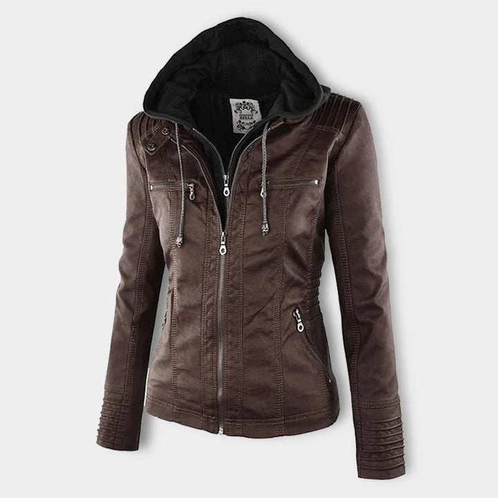 Monika™ | Sturdy and elegant leather jacket