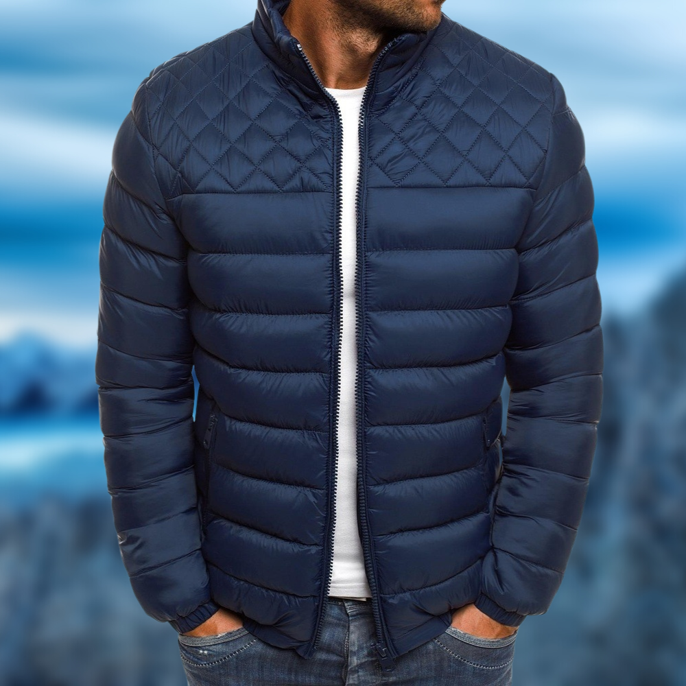 Bryson | Refined Stand Collar Puffer Jacket
