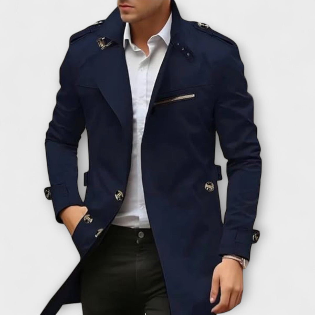 Artisanal Trench Coat Milan Elegance for the Modern Man