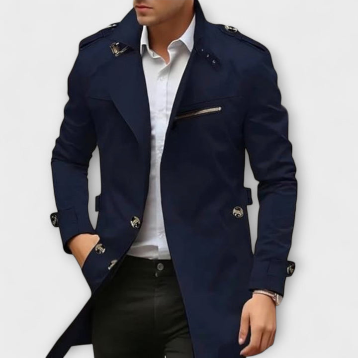 Artisanal Trench Coat Milan Elegance for the Modern Man