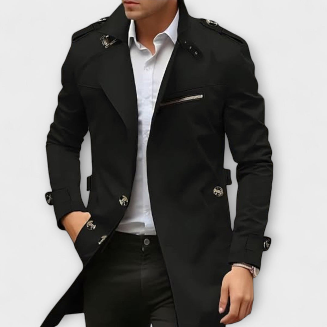 Artisanal Trench Coat Milan Elegance for the Modern Man