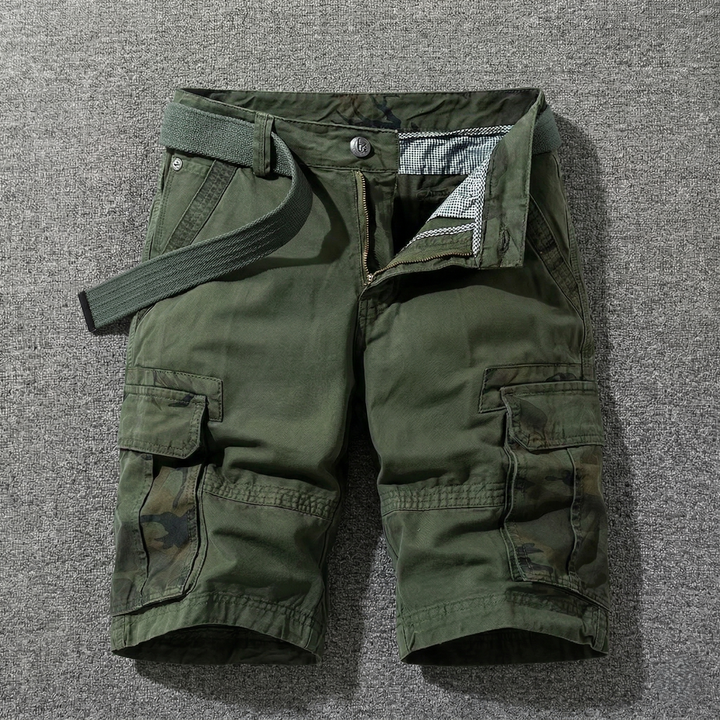 Varel | Short Cargo Trousers with Belt