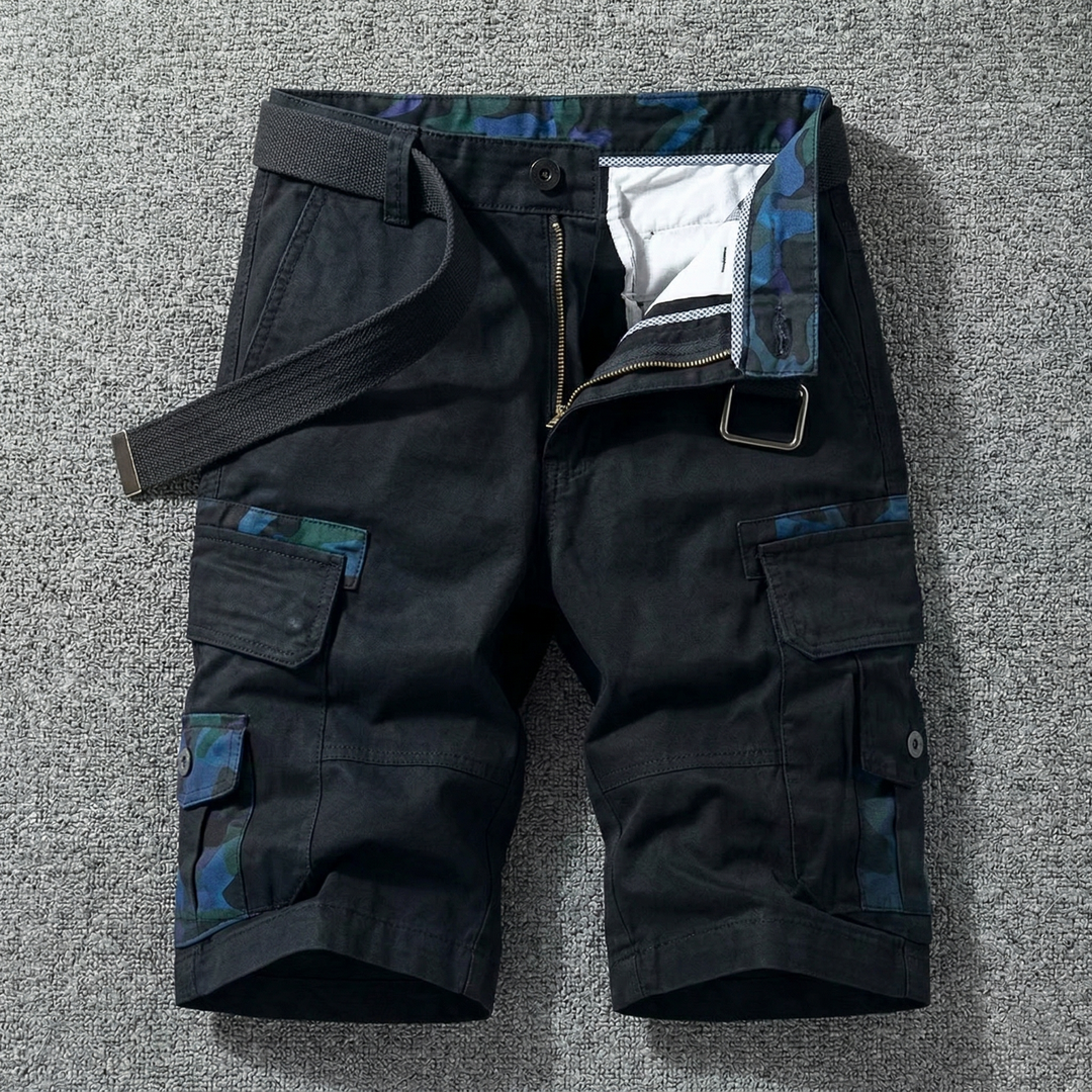 Varel | Short Cargo Trousers with Belt