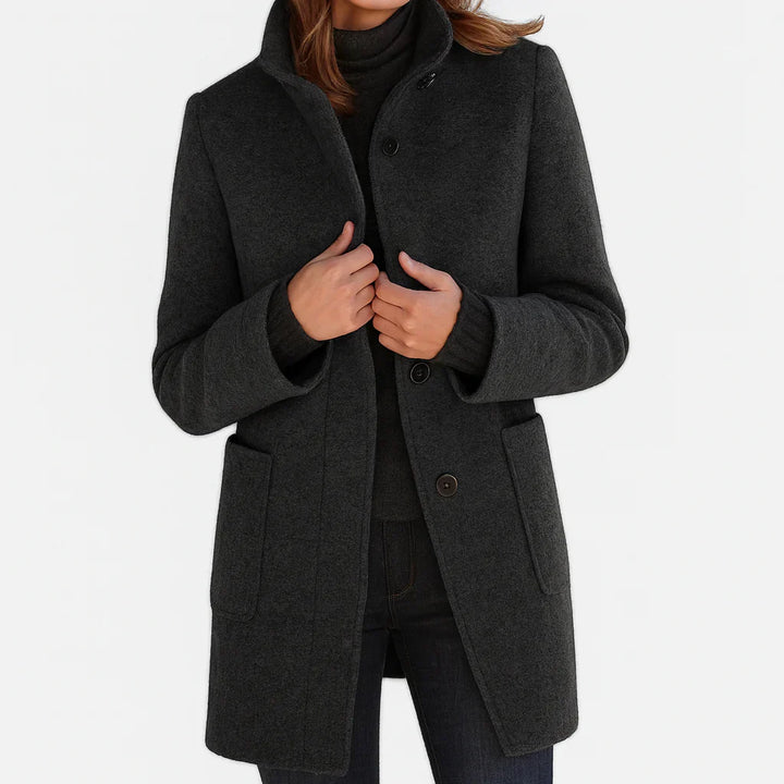 Marceline™ Structured High-Collar Jacket