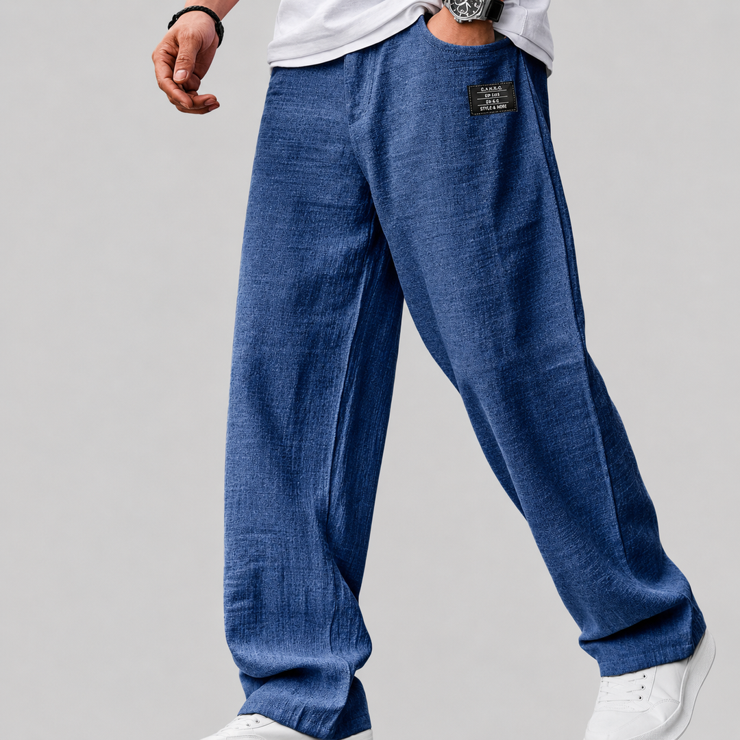 Marco | Premium Linen Casual Trousers