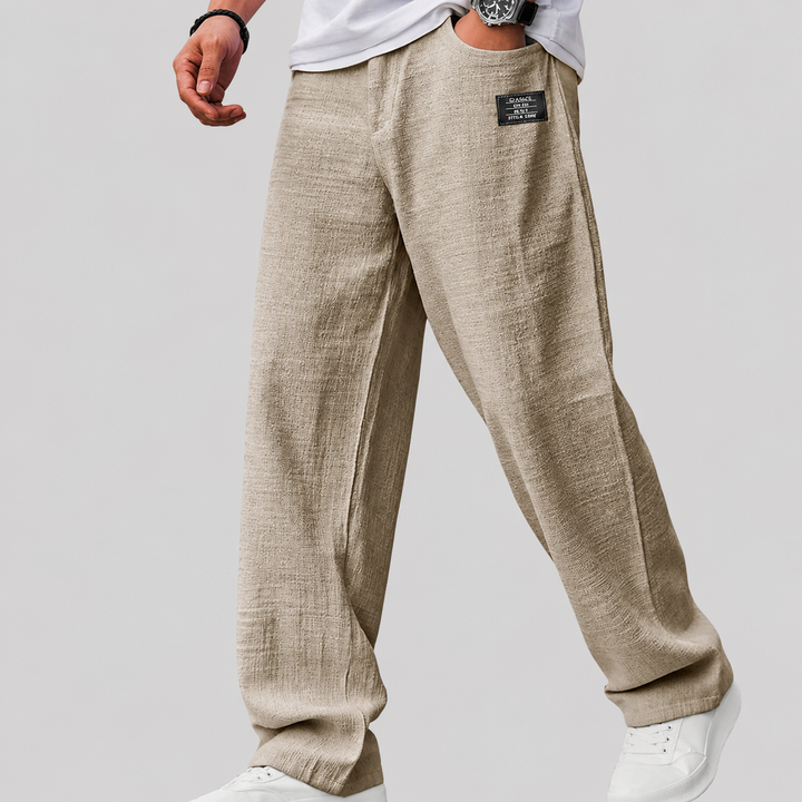 Marco | Premium Linen Casual Trousers