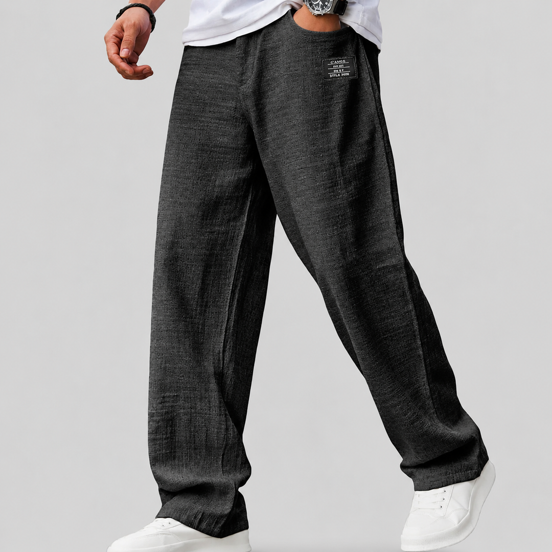 Marco | Premium Linen Casual Trousers